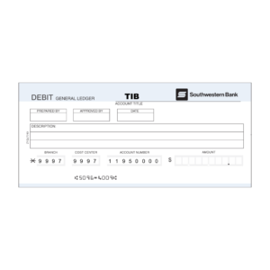 DEBIT GL TIB