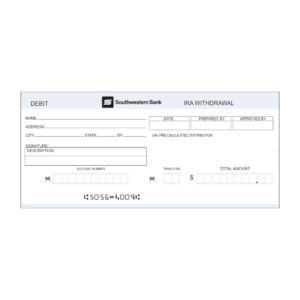 DEBIT IRA Withdrawal
