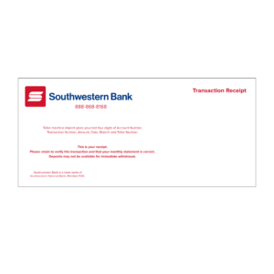 Customer Receipt (Transaction)